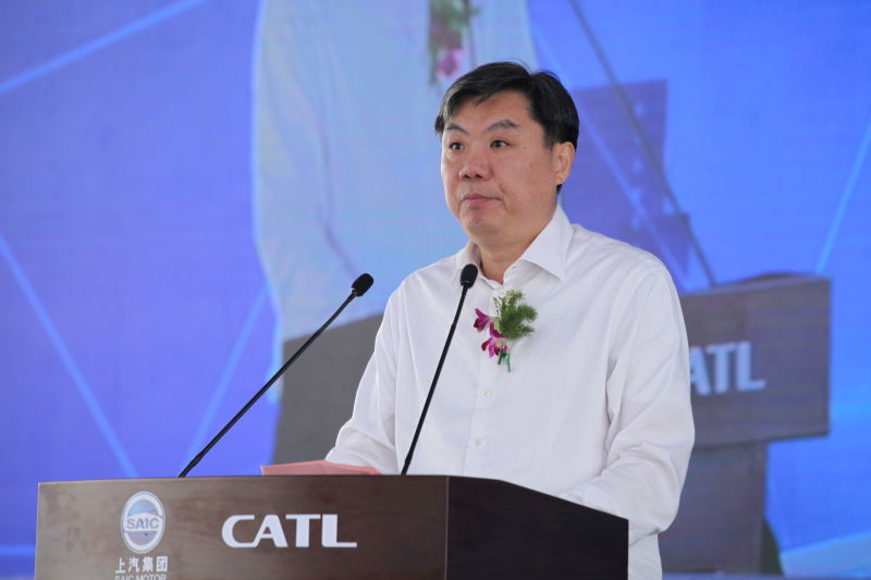 亚洲胜游集团与宁德时代产业化合作项目奠基